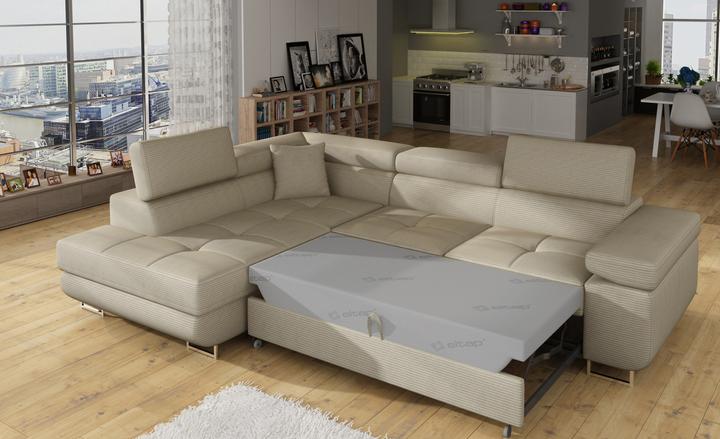 Actual product image ELTAP Anton (4-seater, Sofa bed, Corner sofa)