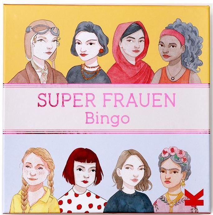 Produktbild 441692 - Super-Frauen-Bingo - Brettspiel, 2-8 Spieler, ab 6 Jahren (DE-Ausgabe) (Deutsch)