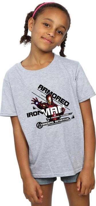 Produktbild Iron Man Armored Avenger TShirt Mädchen (152, 158)
