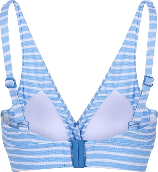 Actual product image Regatta Womens/Ladies Paloma Stripe Textured Bikini Top (34 D)