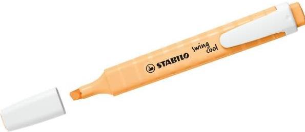 Immagine prodotto STABILO Evidenziatore swing cool Pastel Edition (Arancione tenue, 4 mm, 1 x)