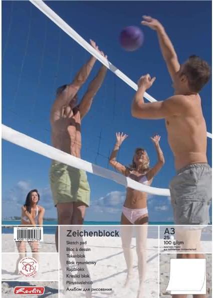 Produktbild Herlitz Zeichenblock A3/25 (A3)