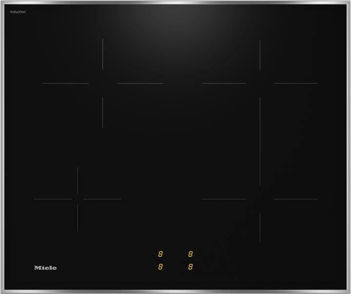 Produktbild Miele Kochfeld KM 7062 FR Edelstahl