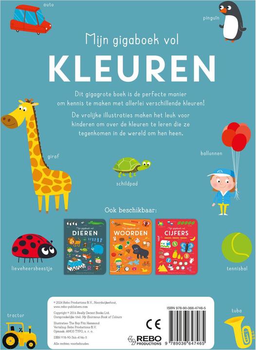 Produktbild Mein riesiges Buch voller Farben
