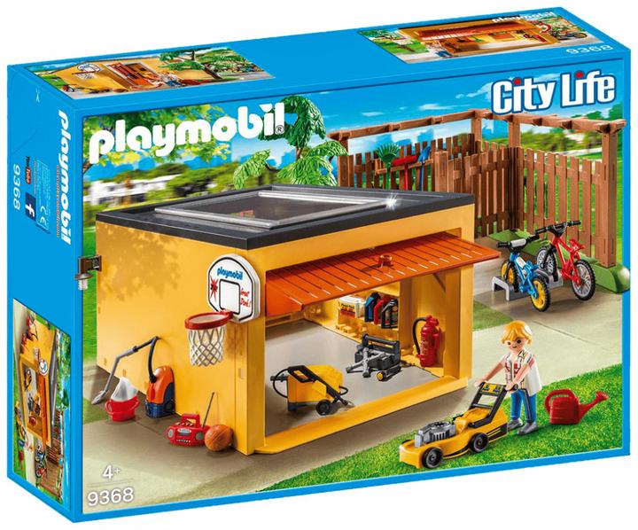 Immagine prodotto Playmobil Set con City Life 9368 Garage con parcheggio per biciclette (9368, Playmobil City Life)