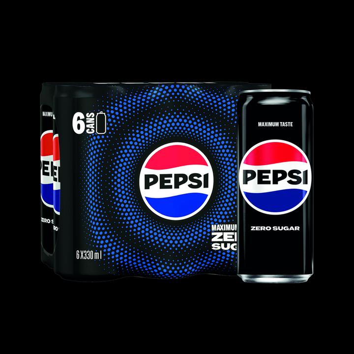 Produktbild Pepsi Zero (6 x 33 cl)
