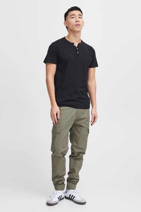 Immagine prodotto Solid Volker T-Shirt A Maniche Corte Maglietta Da Uomo Con Collo Grandad (3XL)