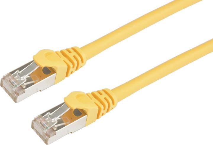 Actual product image Prokord TP-CABLE S/FTP CAT.6A LSZH RJ45 0.5M YELLOW (S/FTP, CAT6a, 0.50 m)