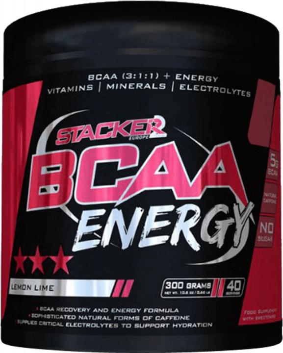 Produktbild Stackers BCAA Energy (Lemon Lime, 1 Stk., 372 g)