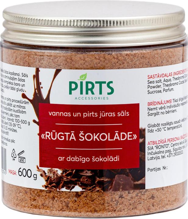 Nenurodyta Seasalt For Saunas Bitter Chocolate 600g