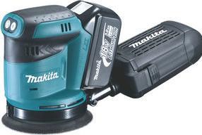 Actual product image Makita BBO 180 RFJ 18V Li-ion battery orbital sander + 2x battery 3.0Ah + charger + Makpac (Eccentric grinder)