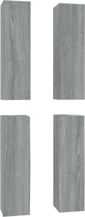 Immagine prodotto VidaXL TV-Schränke 4 Stk. Grau Sonoma 30,5x30x110 cm (30,5 x 30 x 110 cm)