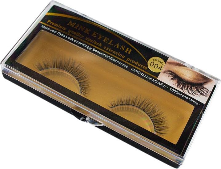 Image du produit JTI Faux cils luxueux en fourrure de vison - #004 (Cils artificiels)