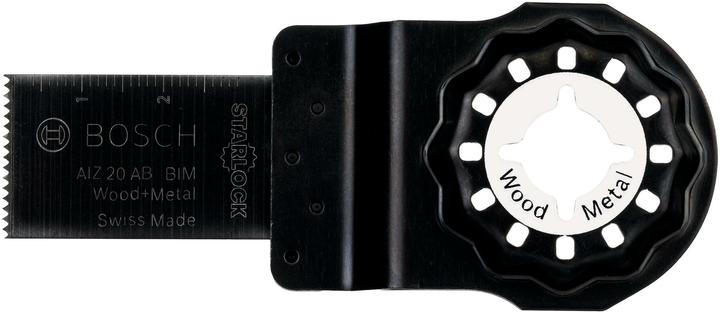 Bosch Professional Zubehör Lama per sega ad immersione bimetallica 20 mm