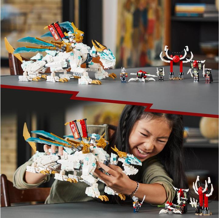 Produktbild LEGO Zanes Eisdrache (71786, LEGO Ninjago)