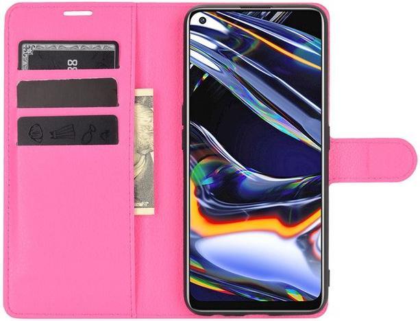 Produktbild MU Classic Litchi Leder Bookcover Series (Realme 7 Pro)