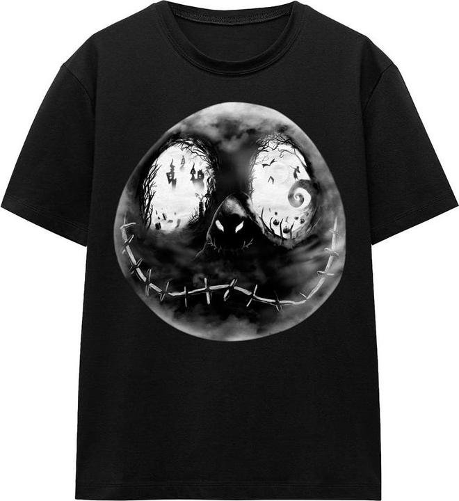 Immagine prodotto The Nightmare Before Christmas Maglietta Jack Skellington Viso Adulto Unisex (L)