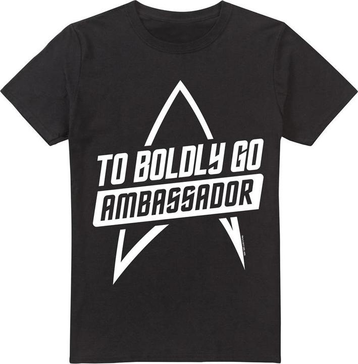 Immagine prodotto To Boldly Go Maglietta Uomo (L)
