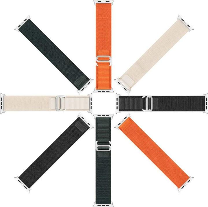 Actual product image Dux Ducis Sport Buckle Strap (44 mm, 45 mm, 42 mm, 49 mm, Nylon, Apple Watch Ultra, Apple Watch Series 2, Apple Watch Series 3, Apple Watch Series 1, Apple Watch Series 4, Apple Watch Series 5, Apple Watch Series 6, Apple Watch Series 7, Apple Watch Series 8, Apple Watch Series 9, Apple Watch SE, Apple Watch Ultra 2)