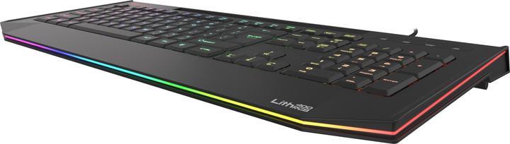 Image du produit Genesis LITH 400 for games, RGB LED backlight, US, Black, with cable (ING. Int., Filaire)