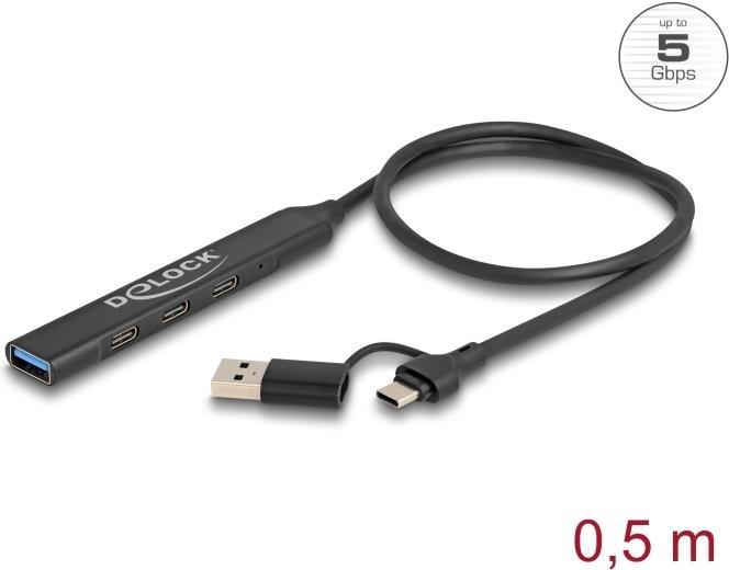 Immagine prodotto Delock 64272 (USB-C, USB-A, 4 Porti)