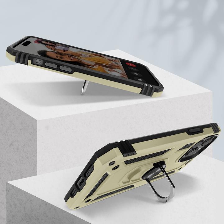 Immagine prodotto Avizar Custodia antiurto per cellulare con serie di anelli (Apple iPhone 15 Pro Max)