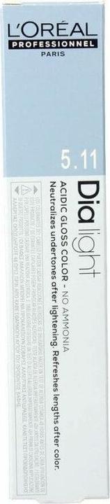 Produktbild L'Oréal Professionnel DIA LIGHT gel-creme acide sans amoniaque #5,11 50 ml (#5,11 Deep Light Brown)