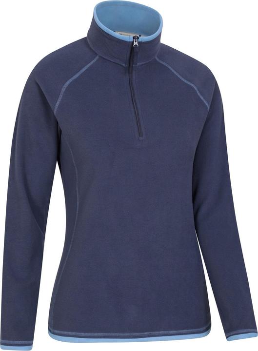 Actual product image Mountain Warehouse Womens/Ladies Montana Half Zip Fleece Top (36 D)