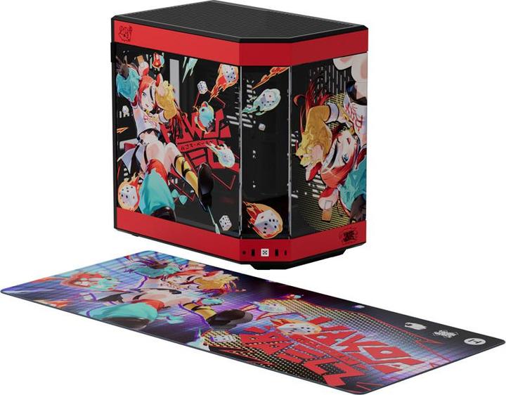 Actual product image Hyte Hakos Baelz Y60 + Desk Pad Bundle (ATX, E-ATX, SSI EEB, Micro-ITX)