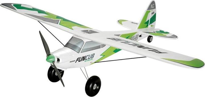 Actual product image Multiplex RR FunCub NG 1410mm high wing ARTF green (Multi motor)