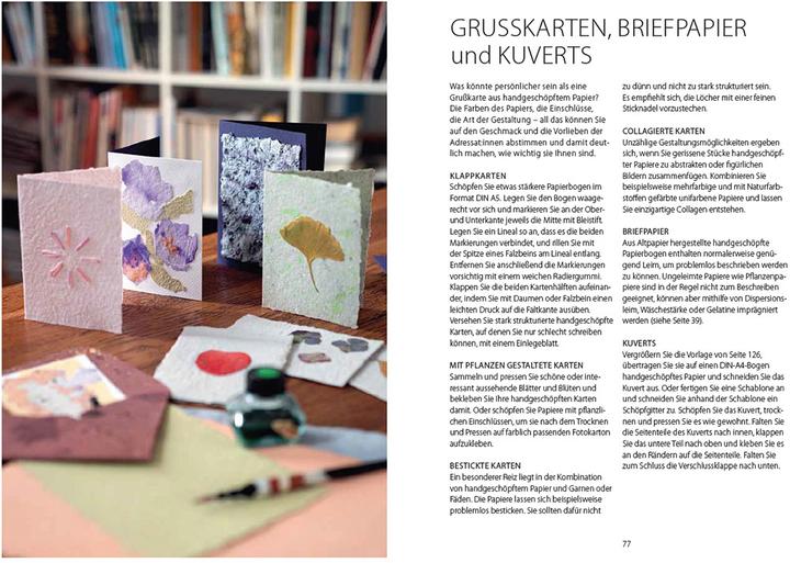 Produktbild Papiere schöpfen und gestalten (Deutsch, Dorina Tessmann, Eva Hauck, 2024)