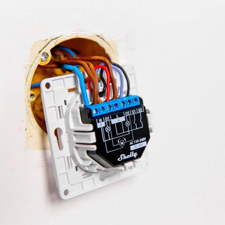 Actual product image Shelly Wall switch 1 - white