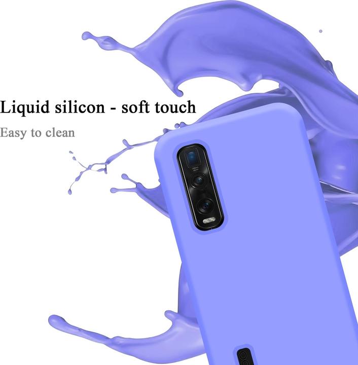Produktbild Cadorabo TPU Liquid Silicone Case Hülle für Oppo FIND X2 PRO (Oppo Find X2 Pro)