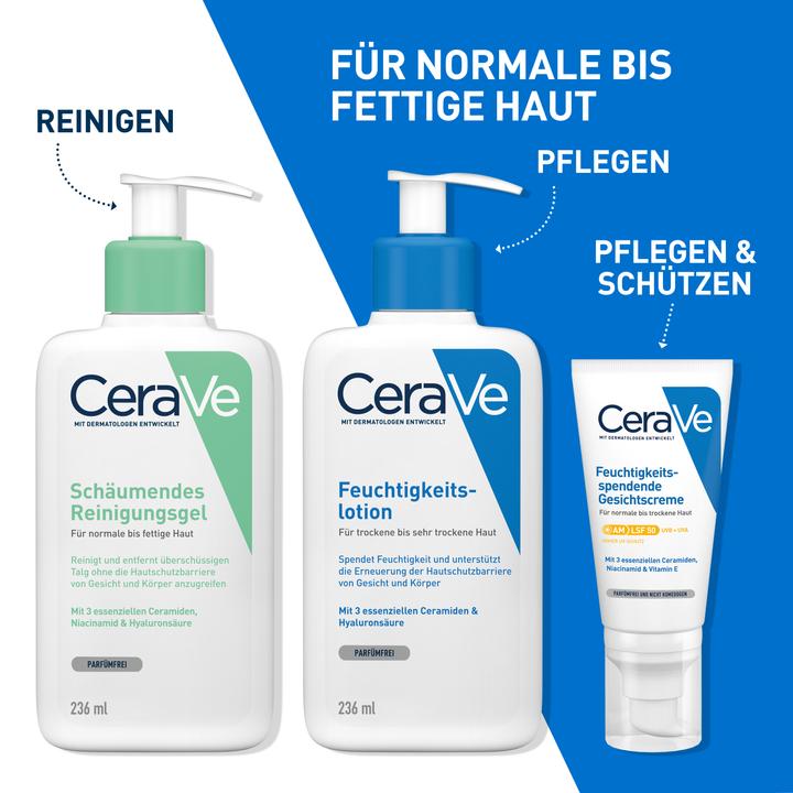 Image du produit CeraVe Gel nettoyant moussant (Mousse, 236 ml)