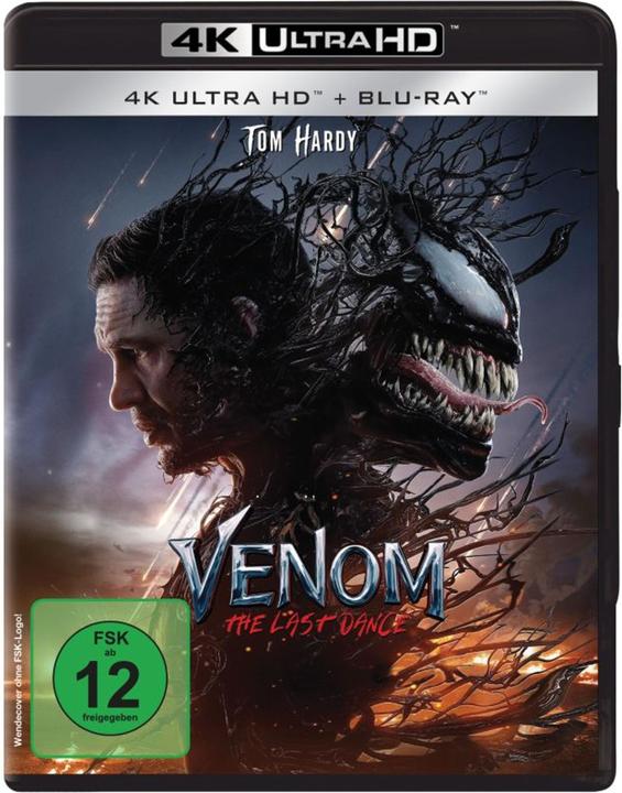 Immagine prodotto Sony Venom: L'ultimo ballo (Blu-ray, 20250206, Inglese, Tedesco)