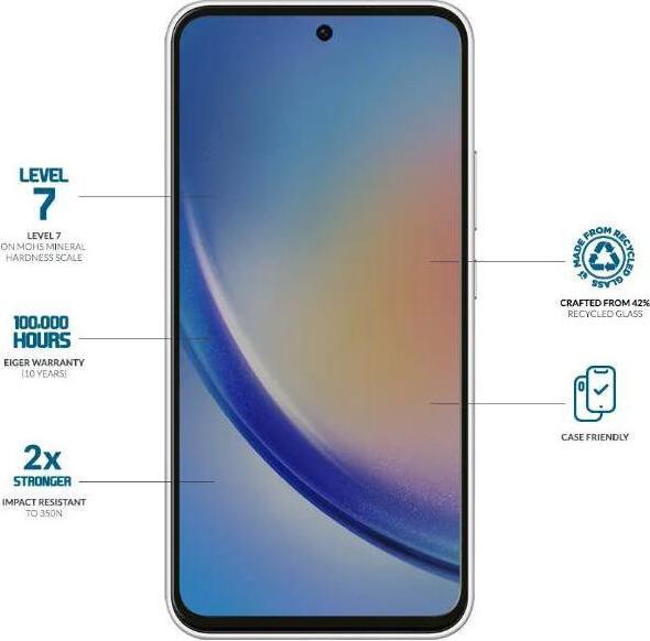 Immagine prodotto Eiger Clear Edge (1 Pezzo/i, Samsung Galaxy A55, Samsung Galaxy A35)
