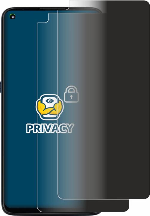 Produktbild BROTECT Sichtschutzfolie Anti-Spy Privacy Folie Blaulicht-Schutz (2 Stück, Motorola Moto G9 Plus)