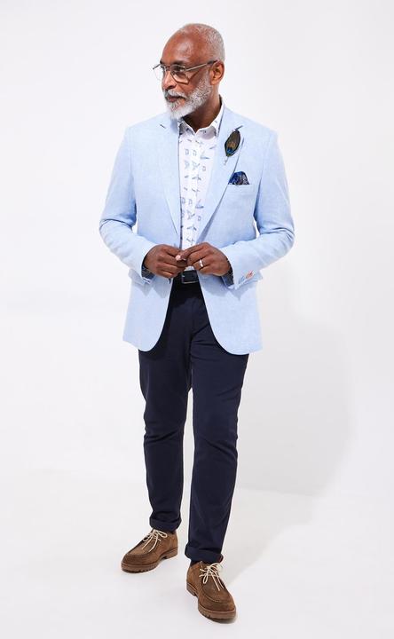 Immagine prodotto Joe Browns Tonal Linen Herringbone Blazer (54)