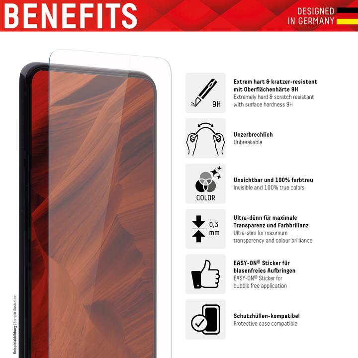 Immagine prodotto Displex Smart Glass, Displayschutzfolie (1 Pezzo/i, Nokia 5.4, Nokia 3.4)