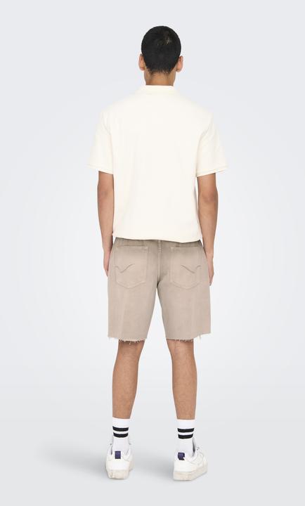 Produktbild Only & Sons Gerade geschnitten Mittlere Taille Shorts Jeans-Shorts (M)