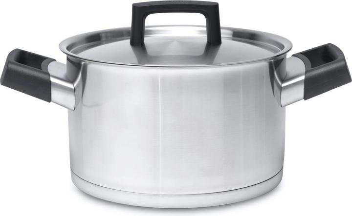 Image du produit BergHoff Casserole avec couvercle Ron Line (20 cm, Casserole, Acier inoxydable)