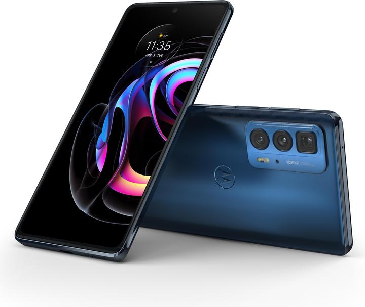 Image du produit Motorola Edge 20 Pro (256 Go, Midnight Blue, 6.70", Double SIM, 108 Mpx, 5G)