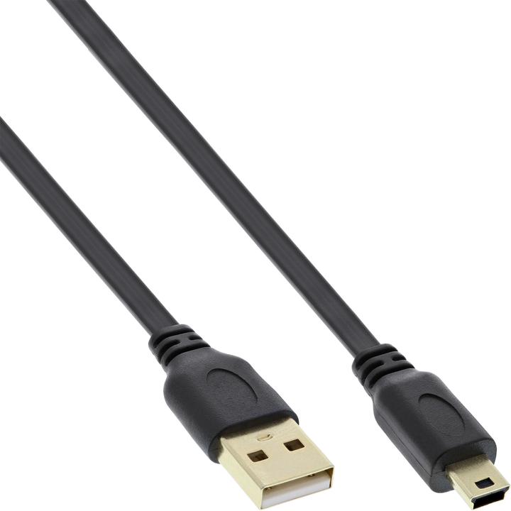 Actual product image InLine Mini USB 2.0 Cable USB-A to Mini-B (0.50 m, USB 2.0)