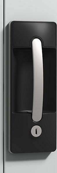 Produktbild C+P Sichtfenster-Flügeltürschrank (93 cm, 195 cm)