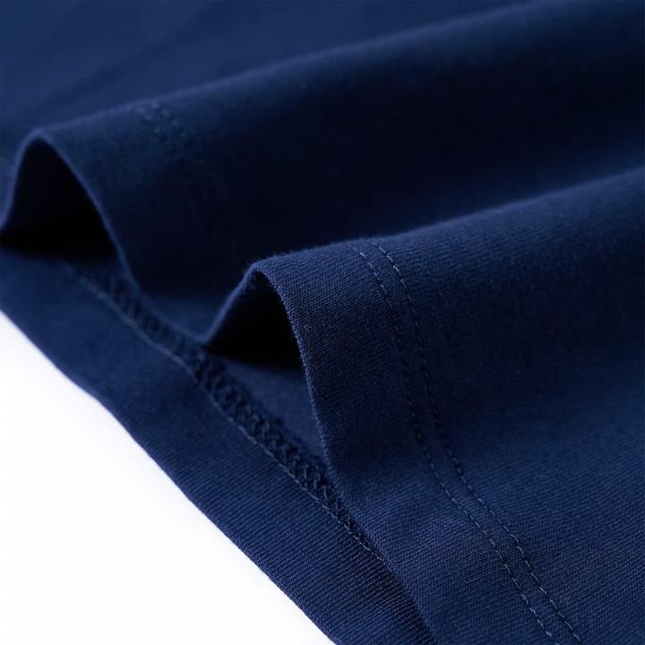 Produktbild VidaXL Kinder-Langarmshirt Marineblau 104,Material: 95 % Baumwolle (104)
