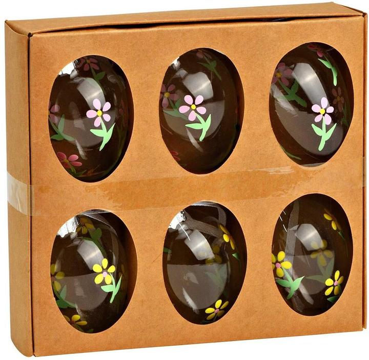 Produktbild G. Wurm Aufhänger Ostereier 6 Stück, Mehrfarbig (6 x)