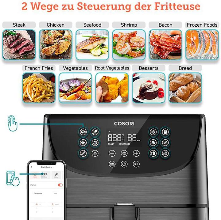 Produktbild Cosori XXL Heissluftfritteuse