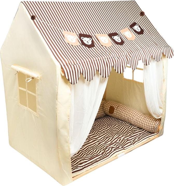 Actual product image Hermex Children's playhouse children's tent house tent cosy house play hut play tent
