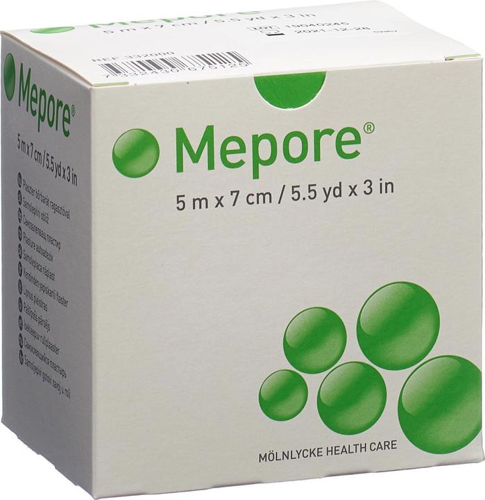 Mepore Wundschnellverband 7 cm x 5 m, 1 rouleau (1 x)