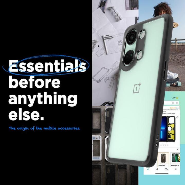 Actual product image Spigen Ultra Hybrid Oneplus Nord 3 5g Matte Black (OnePlus North 3)